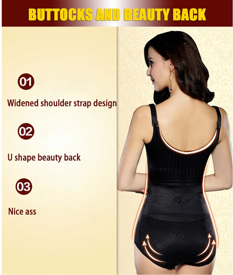 Women Shapewear Waist Trainer Bodysuit Shaping Control Panties Tummy Control Body Shaper Seamless Shapewear Slimming Underwear