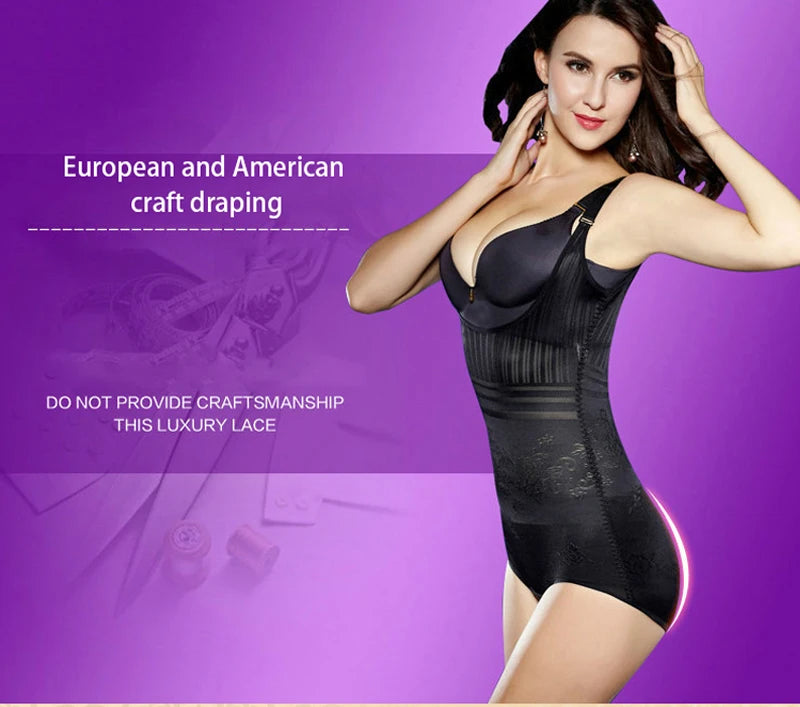 Women Shapewear Waist Trainer Bodysuit Shaping Control Panties Tummy Control Body Shaper Seamless Shapewear Slimming Underwear