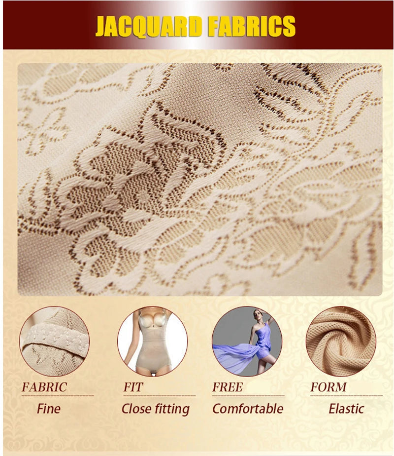 Women Shapewear Waist Trainer Bodysuit Shaping Control Panties Tummy Control Body Shaper Seamless Shapewear Slimming Underwear