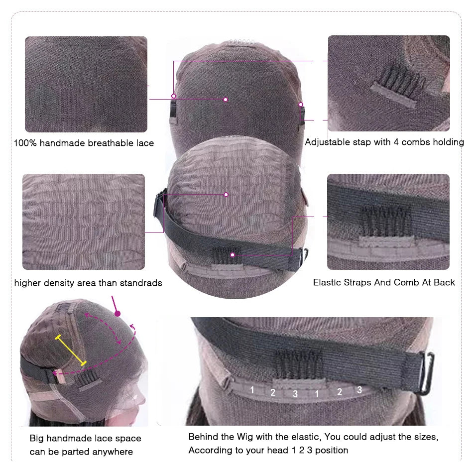 13x6 Highlight Lace Frontal Wig Human Hair Body Wave Ombre Colored Honey Blonde Lace Front Human Hair Wigs For Women Pre Plucked