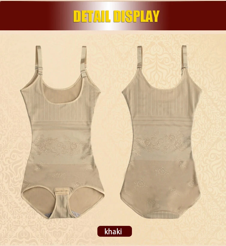 Women Shapewear Waist Trainer Bodysuit Shaping Control Panties Tummy Control Body Shaper Seamless Shapewear Slimming Underwear