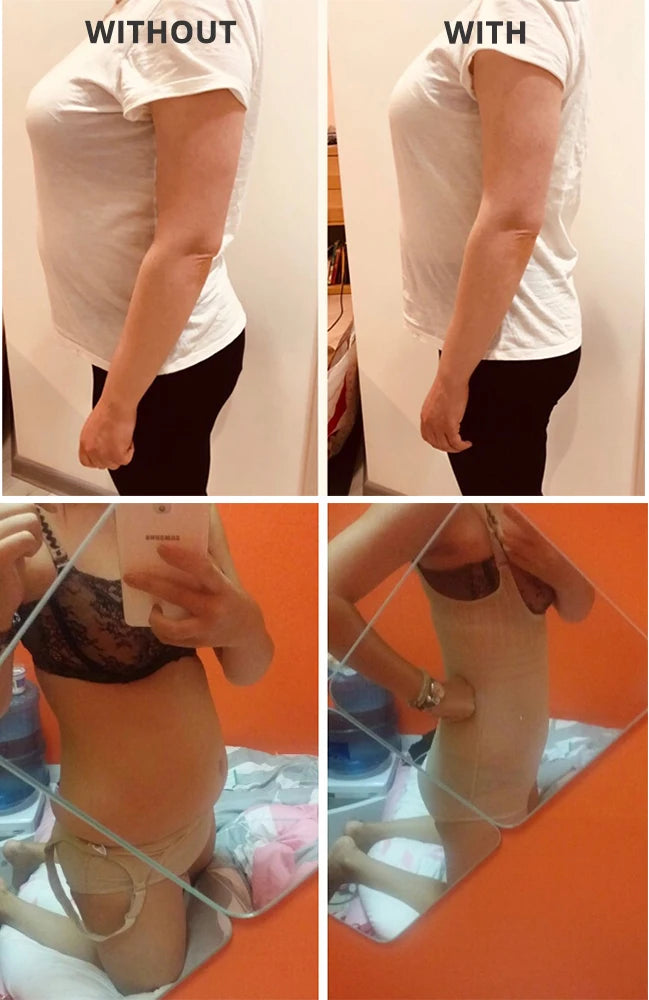 Women Shapewear Waist Trainer Bodysuit Shaping Control Panties Tummy Control Body Shaper Seamless Shapewear Slimming Underwear