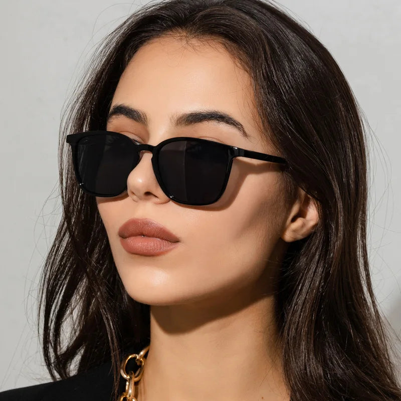 Vintage Square Women Sunglasses Luxury Brand Designer Trend Men Mirror Sun Glasses Retro Female Shades Zonnebril Dames UV400