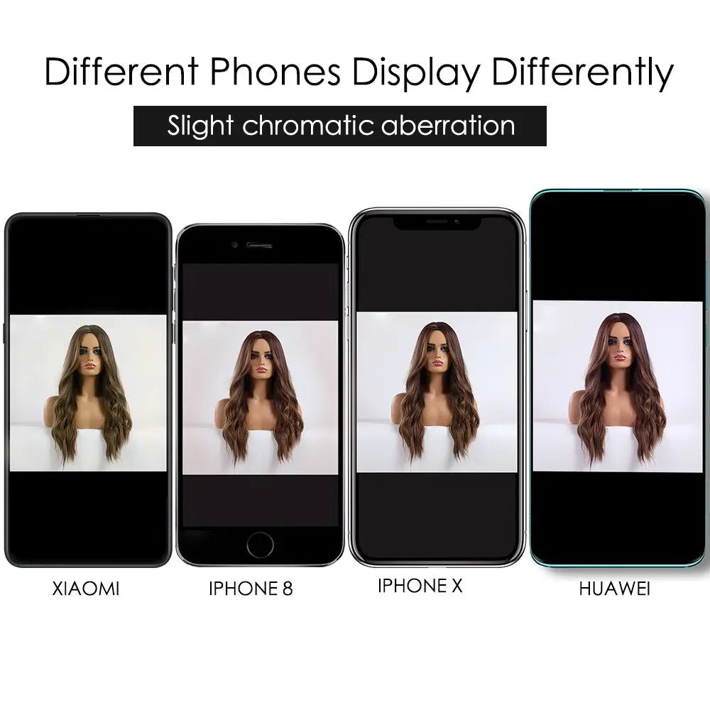 Allbell Magique Blue Hair Wig with Bangs Long Wavy Synthetic Wig Baby Blue Curly Wig for Women Daily Party Use Heat Resistant