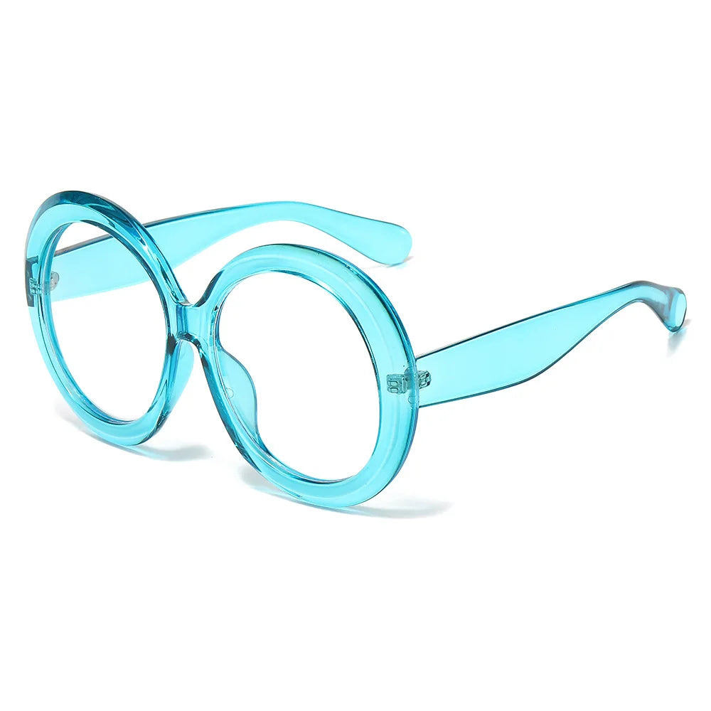 JNPCXI Oversized Round Sunglasses Women Men Luxury Brand Big Frame Sun Glasses Goggles Large Shades Unisex Riding Eyeglasses