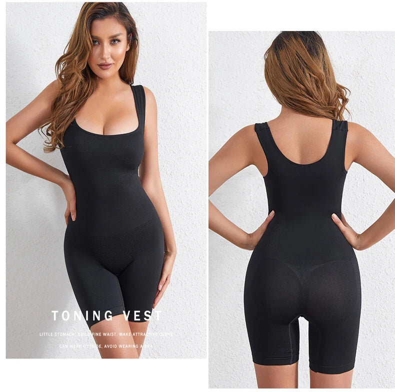 Women Postpartum Shapewear Bodysuit Belly Tight Body Shaper Seamless Underwear Plus Size Waist Trainer Butt Lifter Shaping Top
