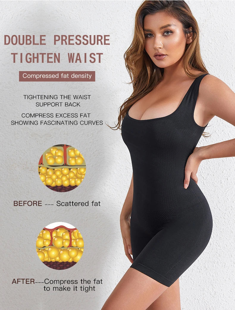 Women Postpartum Shapewear Bodysuit Belly Tight Body Shaper Seamless Underwear Plus Size Waist Trainer Butt Lifter Shaping Top
