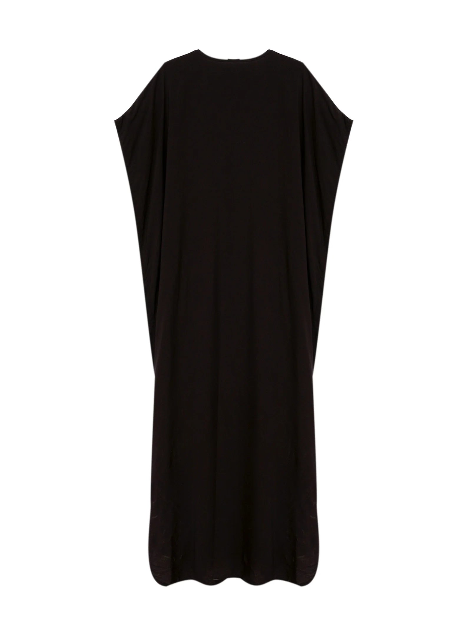 2024 Vintage Embroidery Kaftan Sexy V-neck Batwing Sleeve High Waist Maxi Dress Tunic Women Clothing Summer Beach Dresses Q660