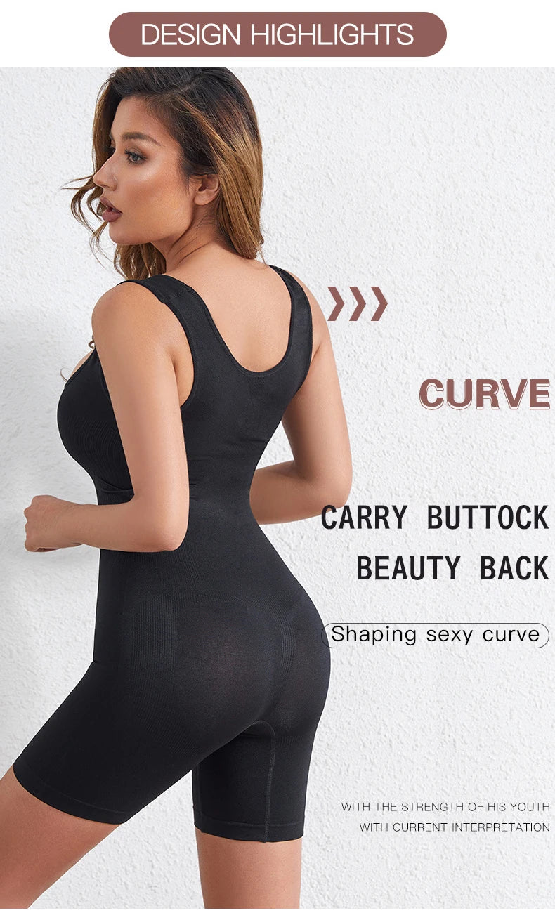 Women Postpartum Shapewear Bodysuit Belly Tight Body Shaper Seamless Underwear Plus Size Waist Trainer Butt Lifter Shaping Top