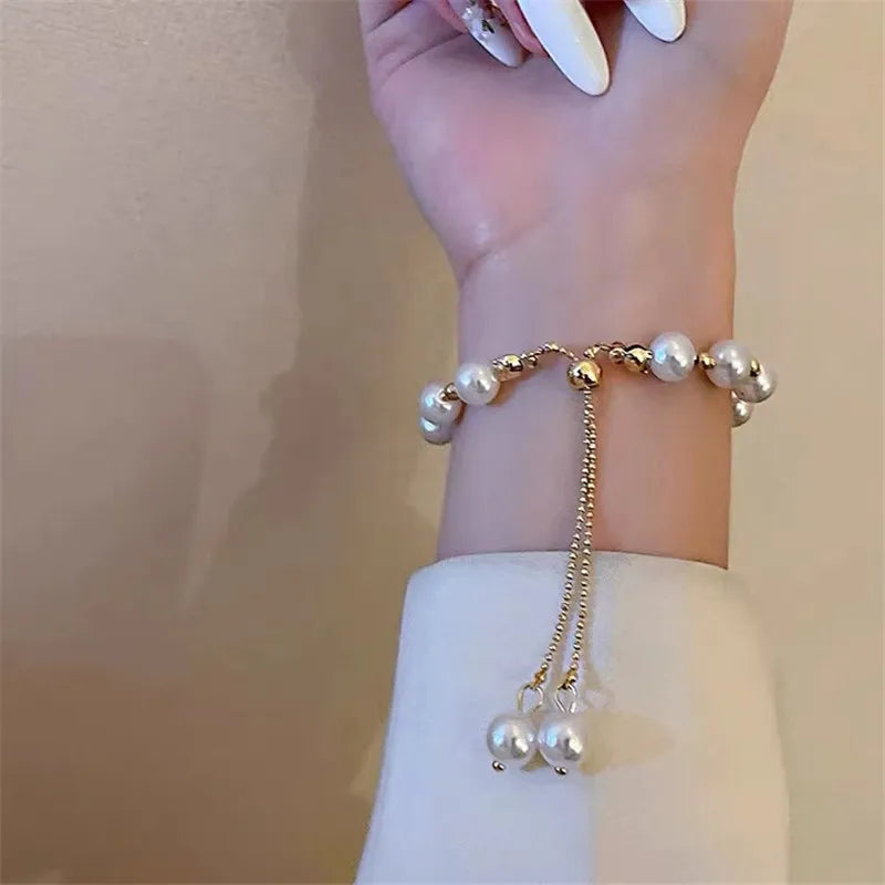 Exquisite Opal Tulip Zircon Bracelet for Women Fashionable Personalized Daily Accessory Party Jewelry Birthday Anniversary Gifts