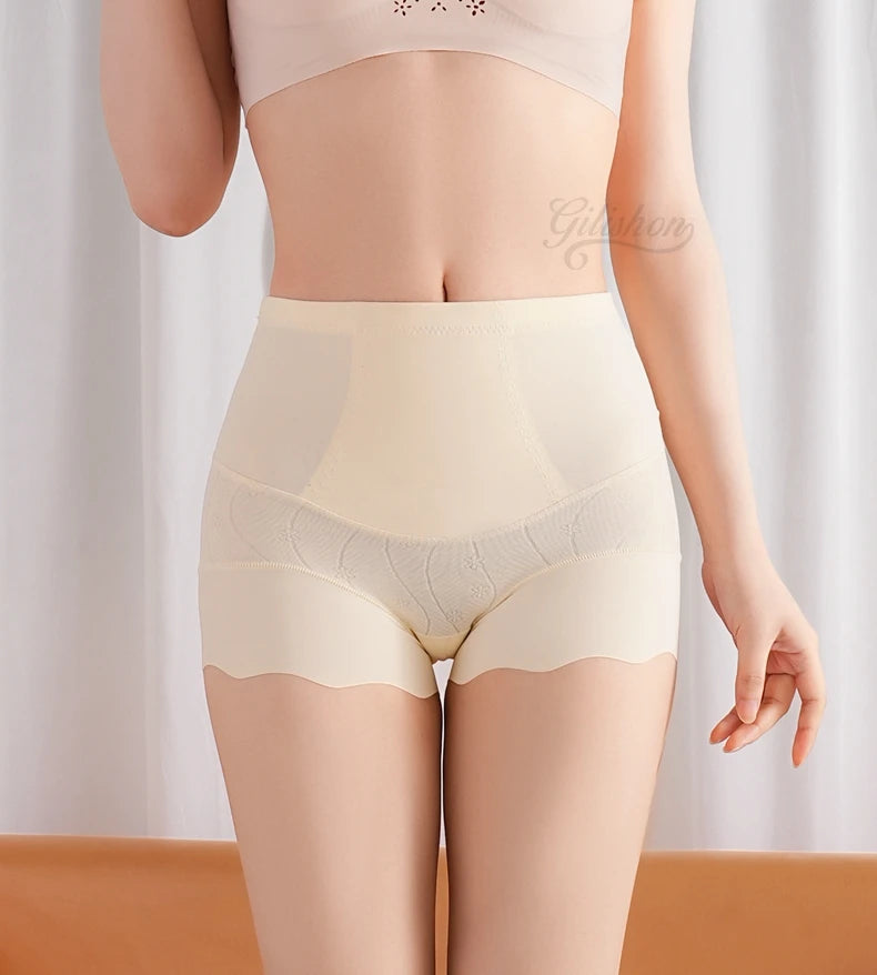 Women Shaper Panties High Waist Tummy Control Panty Seamless Briefs Flat Belly Hip Lift Shaping Antibacterial Underwear 2024 New