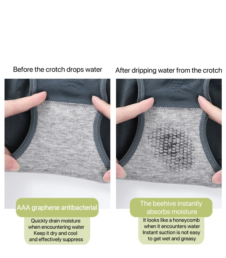 2pcs Women High Waist Shaping Briefs Buckle adjustment Body Shaper Slimming Underwear Butt Lifter Control Pantie Shapewear Pant