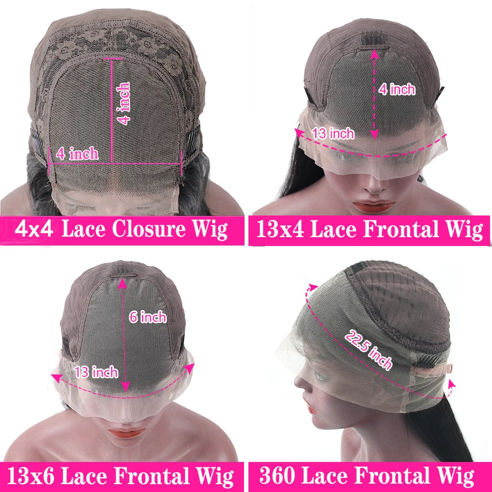 Hd 13x4 13x6 Highlight Straight Lace Front Human Hair Wig 360 Full Lace Wig PrePlucked Brazilian Blonde 4/27 Colored Frontal Wig