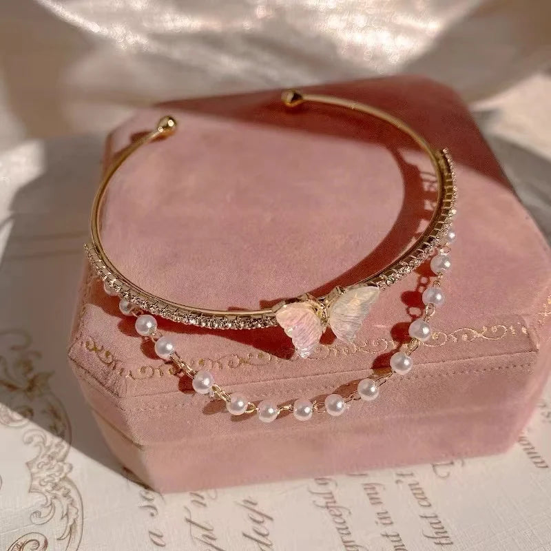 Exquisite Opal Tulip Zircon Bracelet for Women Fashionable Personalized Daily Accessory Party Jewelry Birthday Anniversary Gifts