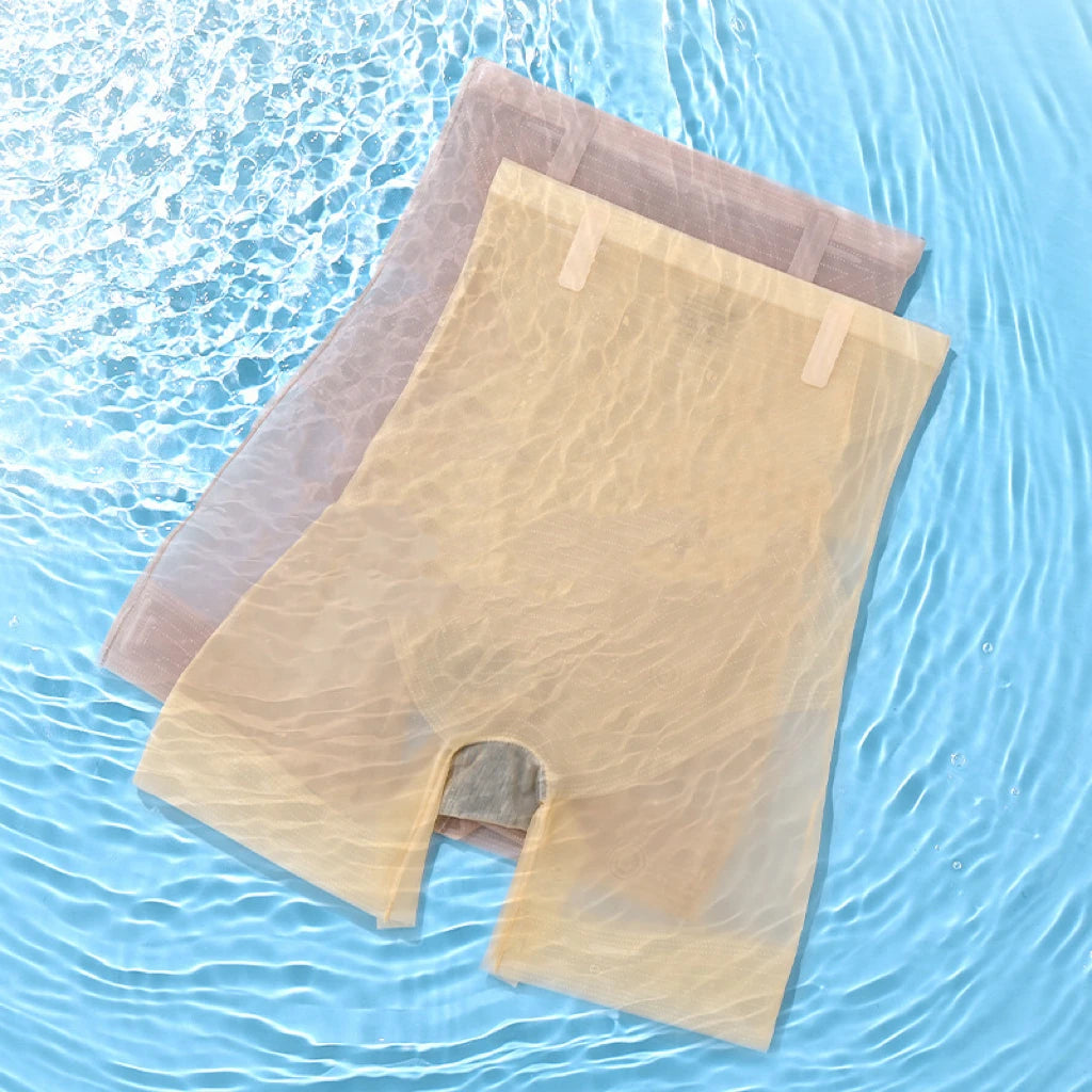 1pcs Women Ultrathin Belly Shaping Brief High Waist Ice Silk Lifting Hip Pants Slimming Panties Shaper Underwear Safety Panty