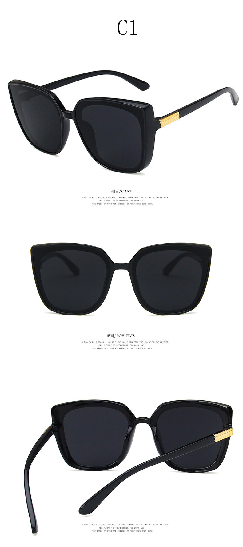 Fashion Classic Women Sunglasses Cat Eye Vintage Sun Glasses Men Cateye Sunglasses Female Male Shades UV400 Oculos De Sol