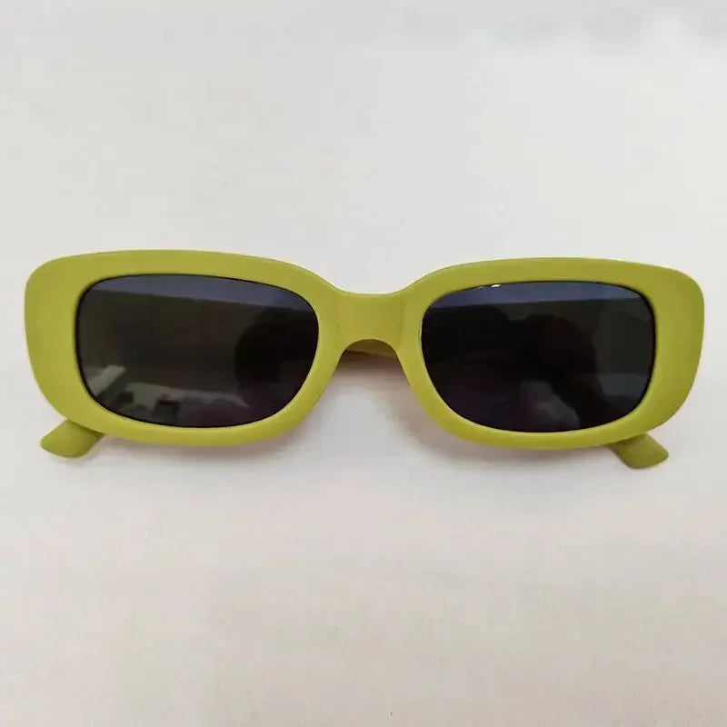 Fashion Sunglasses Classic Retro Square Glasses Women Brand Vintage Travel Small Rectangle Sun Glasses Female Eyewear Anti-Glare