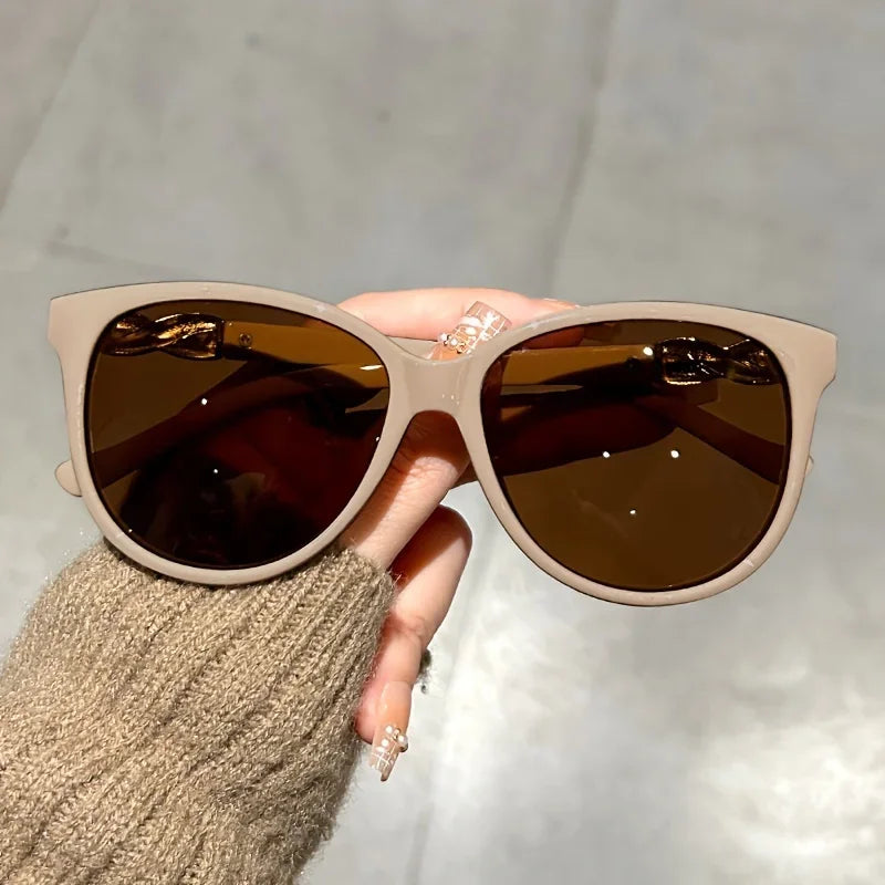 Fashion Cat Eye Sunglasses Women Brand Designer Vintage Sun Glasses Female 2025 Lady Retro Shades Oculos De Sol