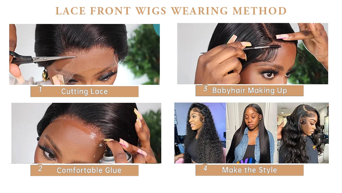 13x6 Hd Lace Frontal Wigs Loose Deep Wave Wigs Brazilian Women Curly Human Hair wig 30Inch Deep Water Wave 13x4 Lace Front Wig