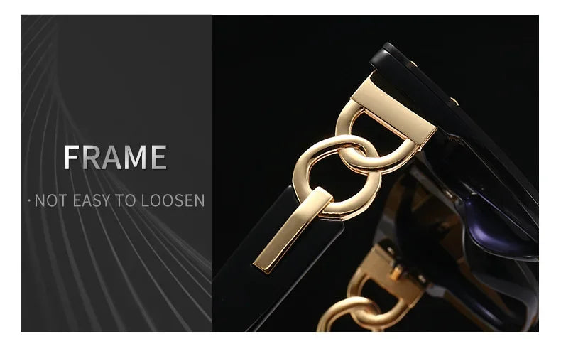 2025 New Fashion Big Frame Cat Eye Sunglasses For Ladies Street Shot Fashionable Sunglasses for Women Driving Shades UV400