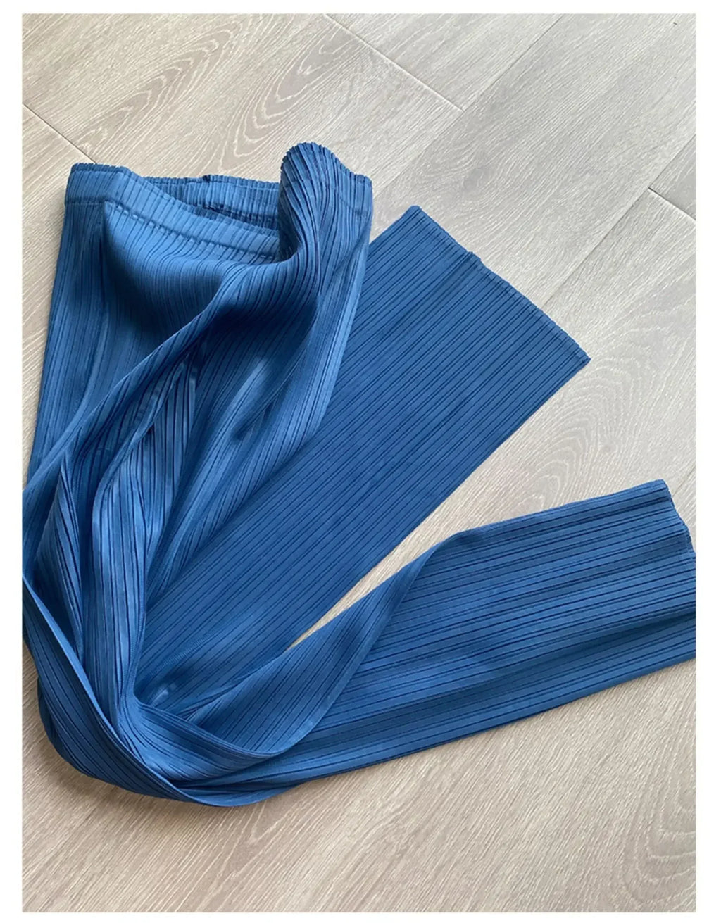 YUDX Spring Summer Autumn Women Casual Elegant Ladies Miyake Designer Casual Loose Straight Pleated Pants High Waist Trousers