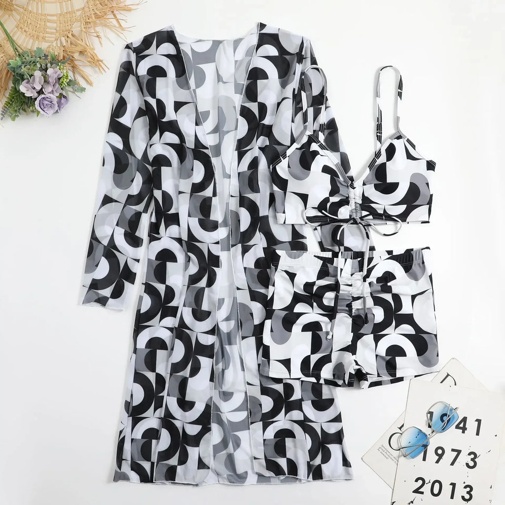 2024 Sexy Separate Swimsuits Tankini Female Swimwear Sports Beach Wear Two Piece Bathing Suits Girls Pool Women Swimming Suit