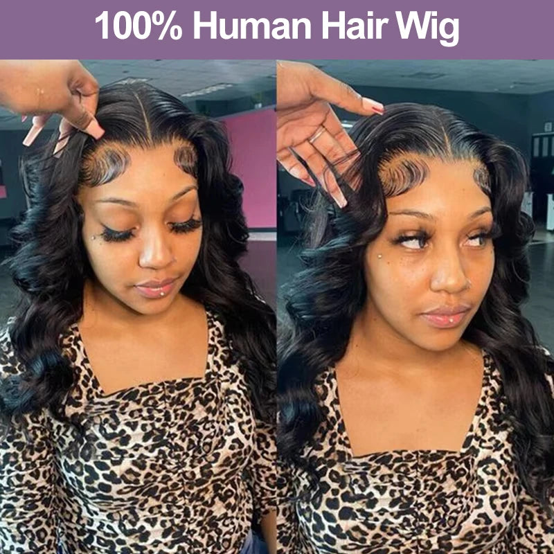 Bob Wig 13x4 Body Wave Glueless Wig Human Hair Brazilian Ready To Wear 7x5 Lace Frontal Wig Pre Cut No Glue For Women Preplucked