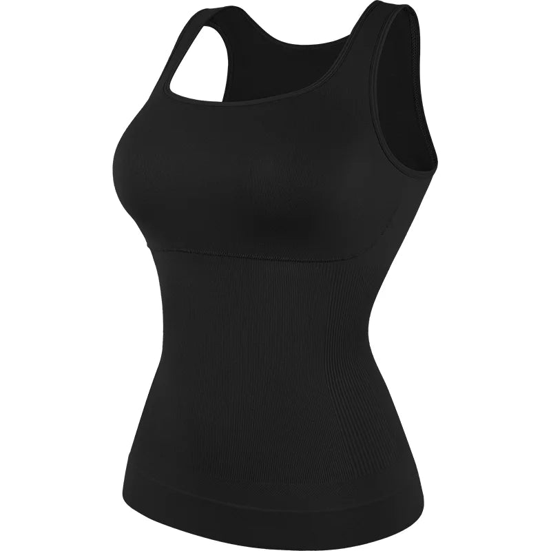 Shapewear Camisole for Women Tummy Control Waist Trainer Shaping Tank Tops Slimming Body Shaper Compression Vest Underwear