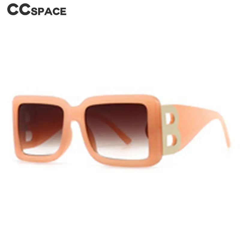46598 Brand Design Lady Sunglasses Fashion Women Big Size Shades Glasses Popular Outdool Vintage Square Sunshade Mirror Uv400