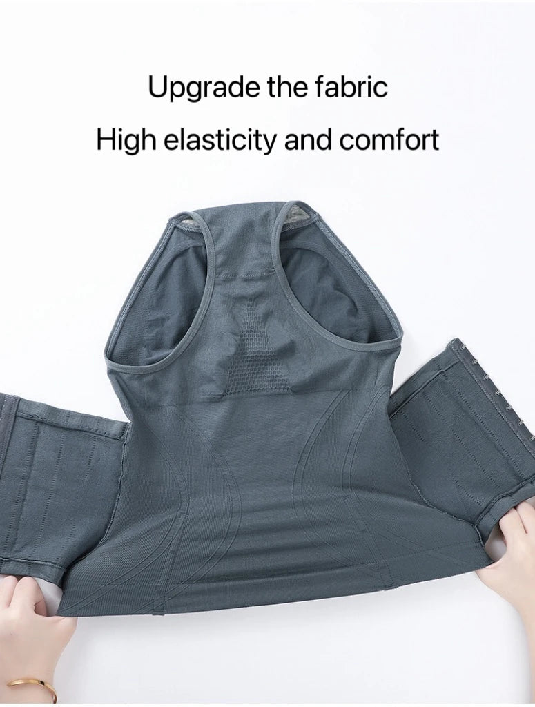 2pcs Women High Waist Shaping Briefs Buckle adjustment Body Shaper Slimming Underwear Butt Lifter Control Pantie Shapewear Pant