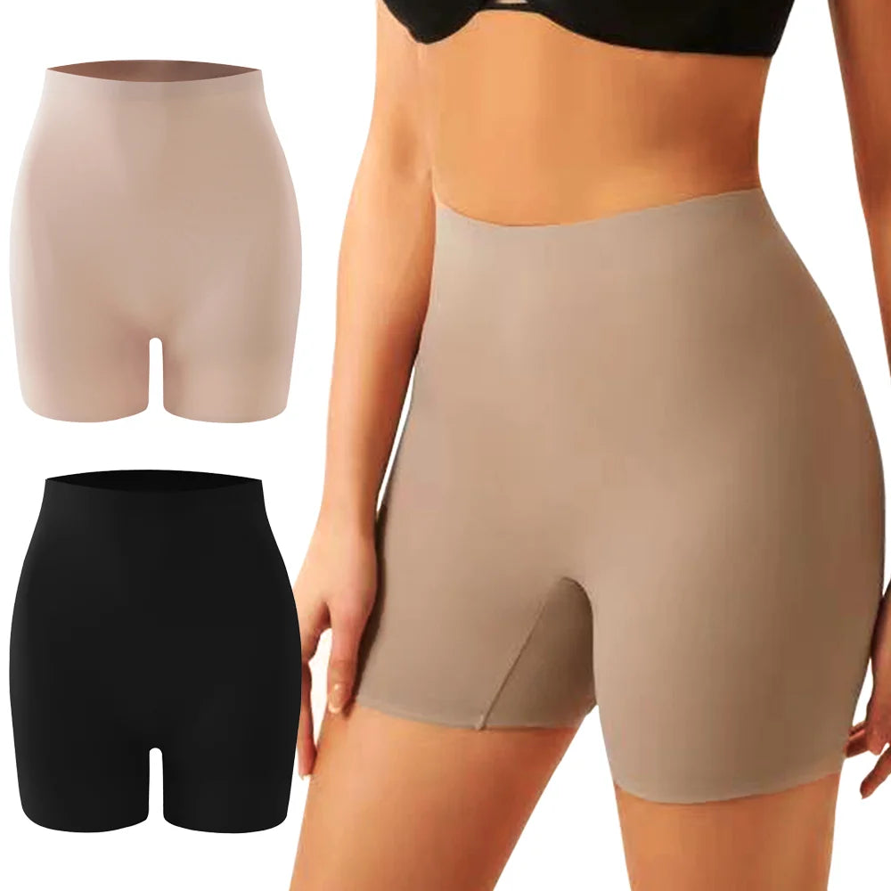 Women's Seamless Shapewear High Waist Shaping Boyshorts Panties Tummy Control Butt Lifting Slimming Shorts Fitness Body Shaper