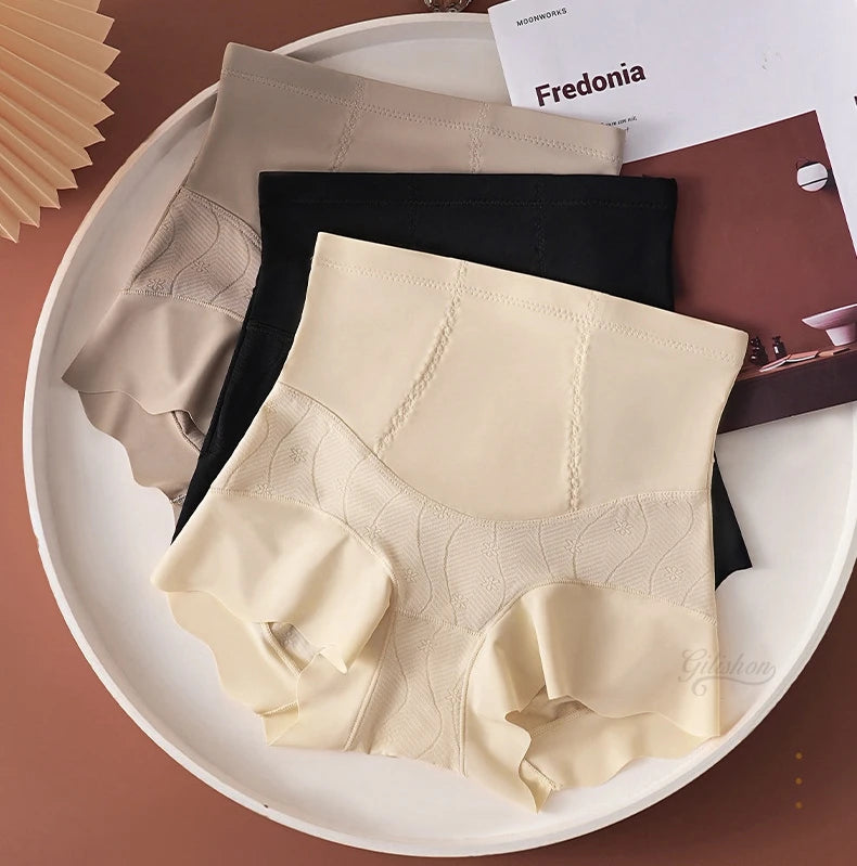 Women Shaper Panties High Waist Tummy Control Panty Seamless Briefs Flat Belly Hip Lift Shaping Antibacterial Underwear 2024 New