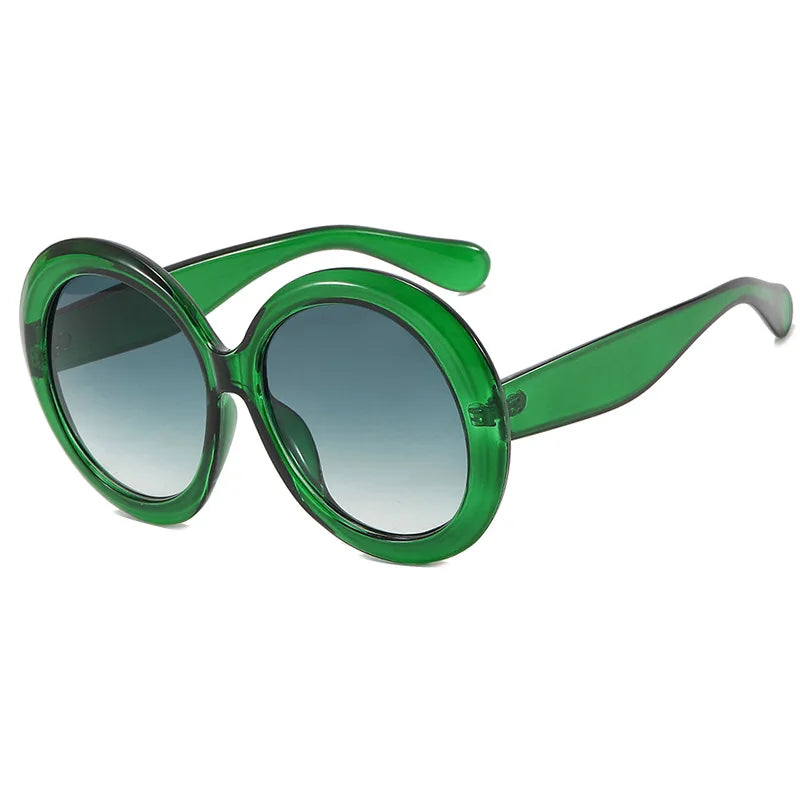 JNPCXI Oversized Round Sunglasses Women Men Luxury Brand Big Frame Sun Glasses Goggles Large Shades Unisex Riding Eyeglasses