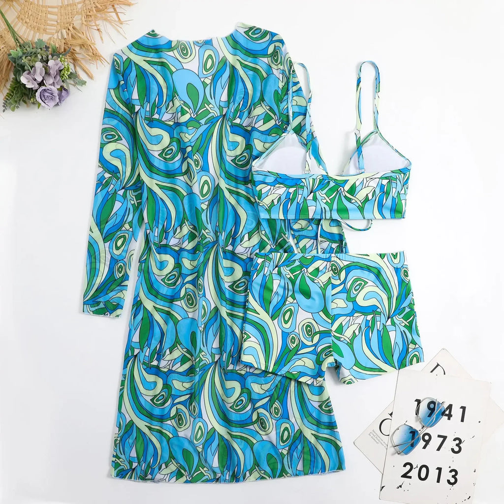 2024 Sexy Separate Swimsuits Tankini Female Swimwear Sports Beach Wear Two Piece Bathing Suits Girls Pool Women Swimming Suit