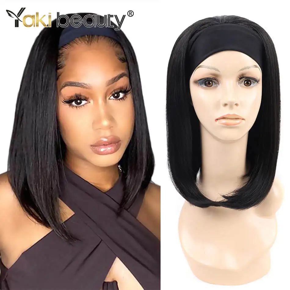 Long Kinky Curly Headband Wigs 28Inch Synthetic Ice Headband Wig For Black Women Afro Curly Water Wave Organic Fiber Hair