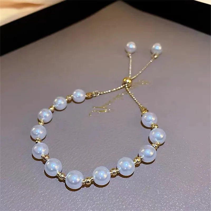 Exquisite Opal Tulip Zircon Bracelet for Women Fashionable Personalized Daily Accessory Party Jewelry Birthday Anniversary Gifts