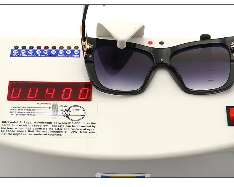 2025 New Fashion Big Frame Cat Eye Sunglasses For Ladies Street Shot Fashionable Sunglasses for Women Driving Shades UV400