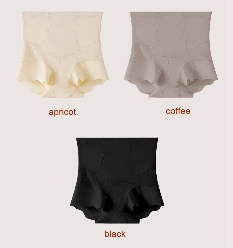 Women Shaper Panties High Waist Tummy Control Panty Seamless Briefs Flat Belly Hip Lift Shaping Antibacterial Underwear 2024 New