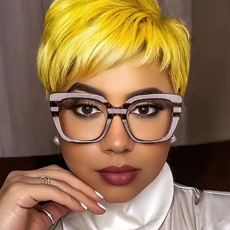 Vintage Anti Blue Light Optical Cat Eye Sexy Ladies Glasses Women Luxury Brand Designer Trend Myopia Prescription Eyewear Frame