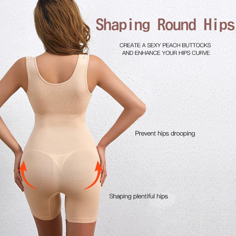 Women Postpartum Shapewear Bodysuit Belly Tight Body Shaper Seamless Underwear Plus Size Waist Trainer Butt Lifter Shaping Top