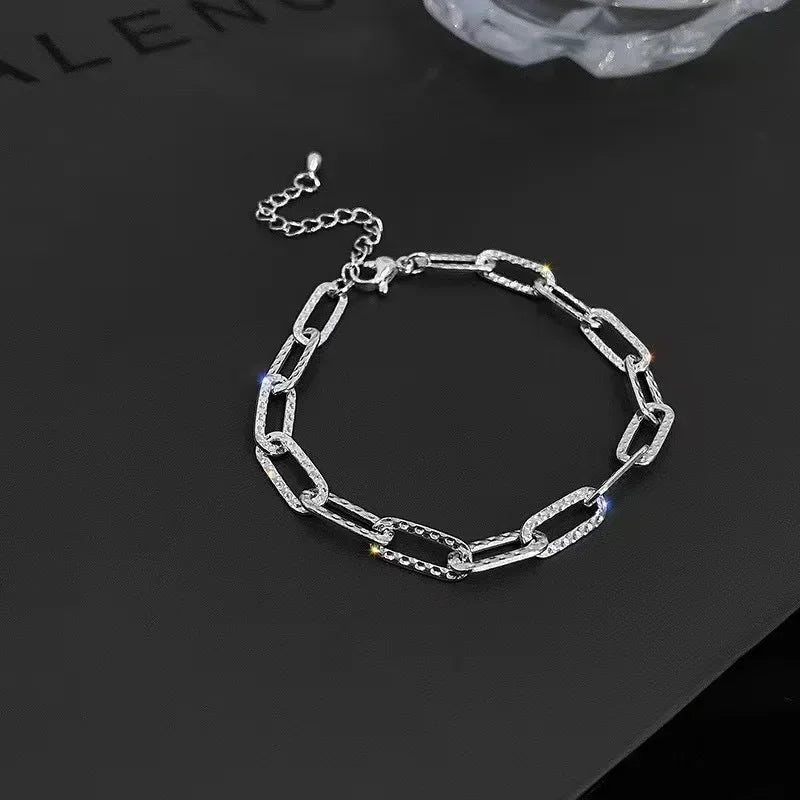 Exquisite Opal Tulip Zircon Bracelet for Women Fashionable Personalized Daily Accessory Party Jewelry Birthday Anniversary Gifts