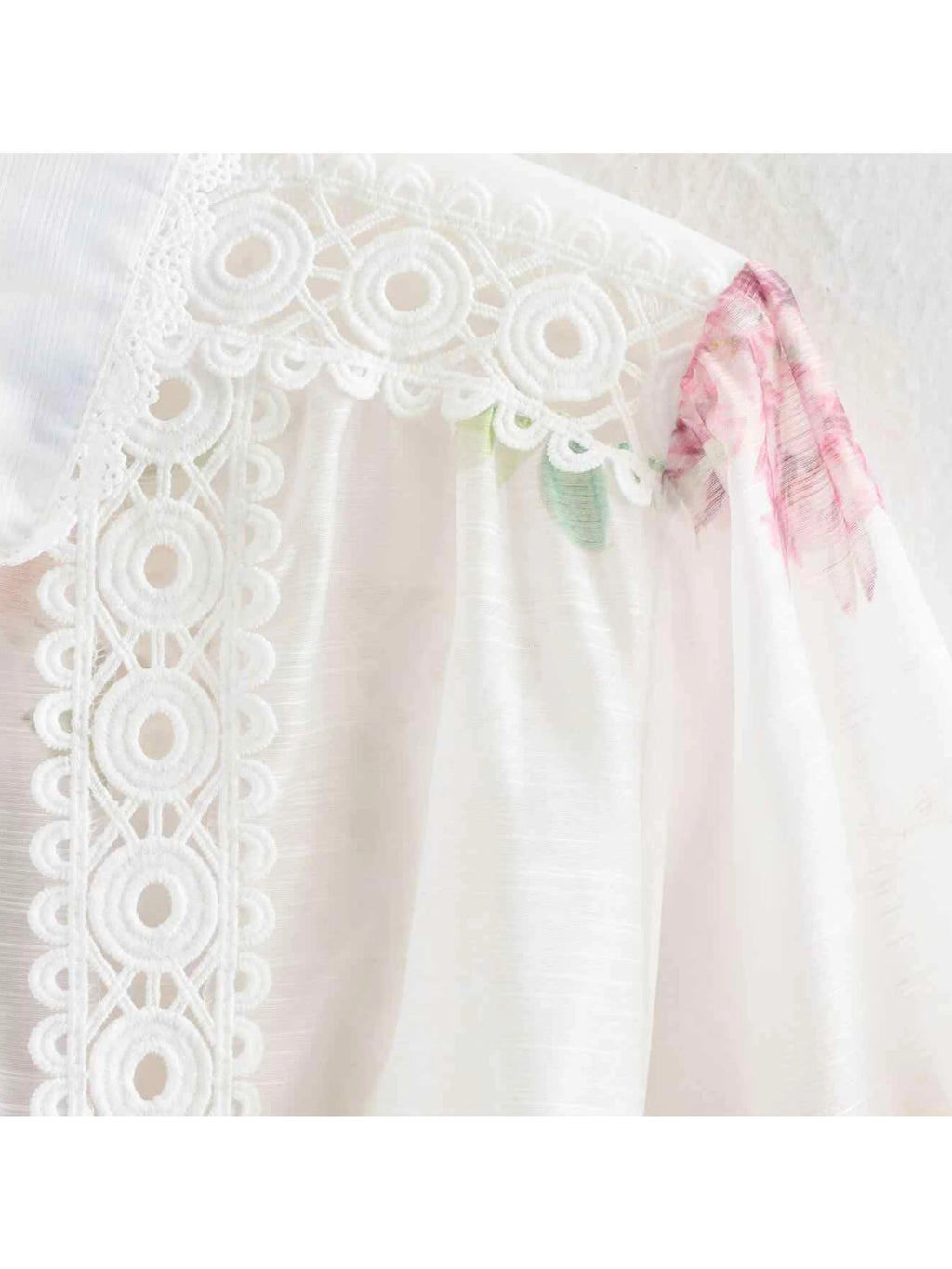 Women White Flower Print Dress Vintage Lace Patchwork Long Sleeve Evening Dress Y2k Birthday Party One Piece Frocks Clothes 2025