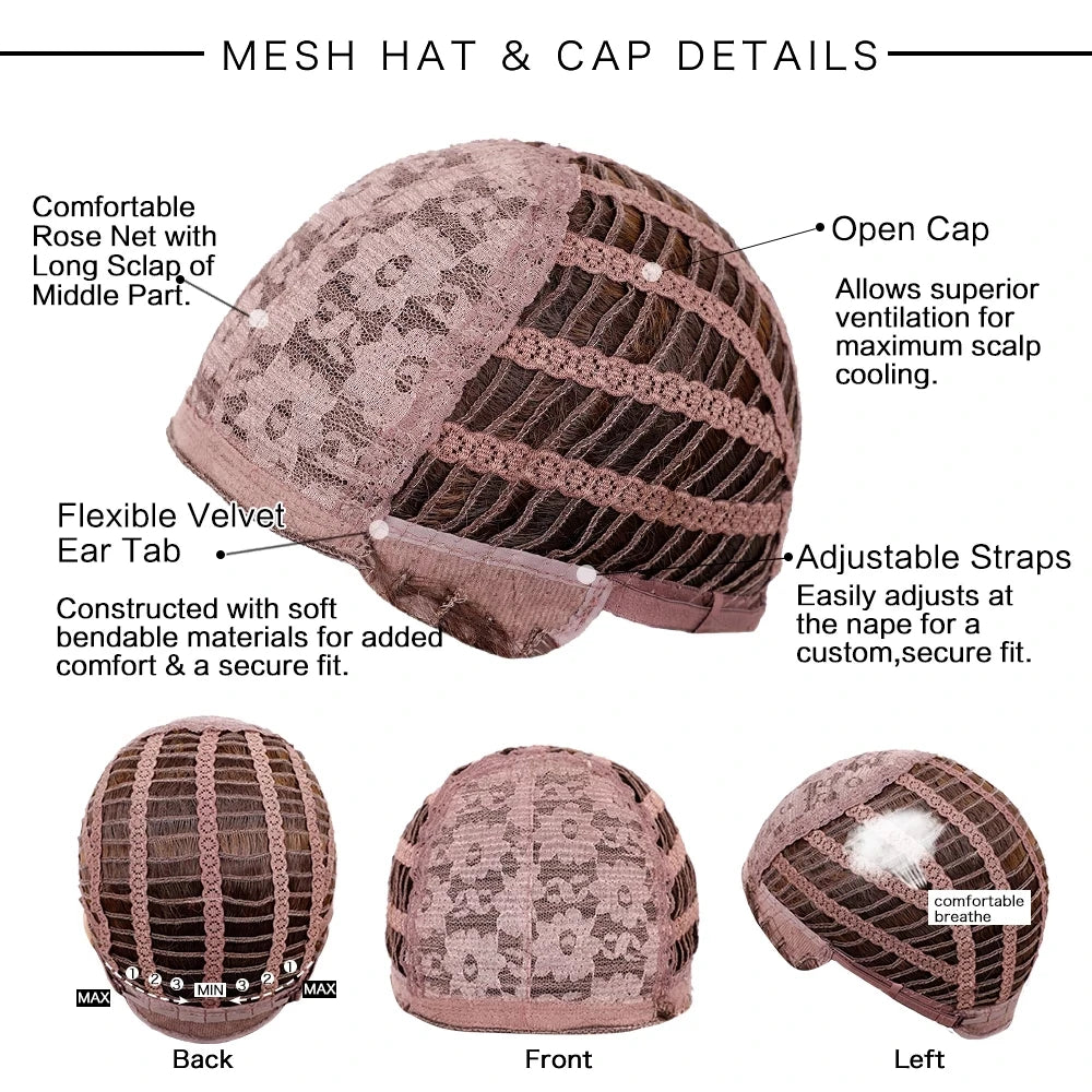 Honey Brown Highlight Layered Synthetic Wigs With Bangs Super Long Straight  Wig For Women Cosplay Natural Daily  Heat Resistant